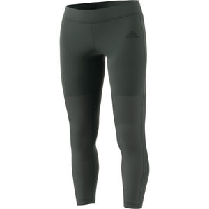 Tights "ID", 3 Streifen, Obermaterial aus Netzstoff, gekürzte Länge, für Damen, dunkelgrau, XS bei Karstadt Sports Online