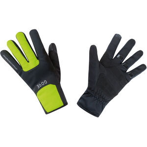 Windstopper® Radhandschuhe M Thermo, schwarz/neongelb, 8 bei Karstadt Sports Online