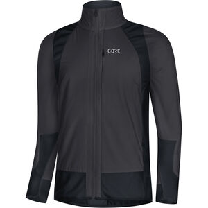Herren Windstopper® Radjacke C5 Partial, anthrazit/schwarz, M bei Karstadt Sports Online