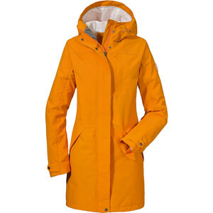 Parka "Malmö", atmungsaktiv, verstellbare Kapuze, für Damen, hellorange, 42 bei Karstadt Sports Online