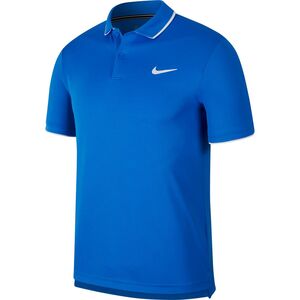 Herren Dri-Fit Poloshirt Court, royalblau, M bei Karstadt Sports Online