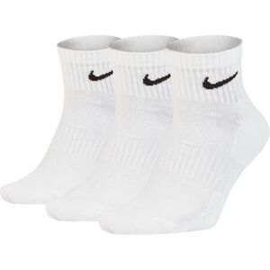 Dri-Fit® Fitnesssocken "Everyday Cushion Ankle", dicke Terry-Sohle, geripptes Fußgewölbeband, für Herren, weiß/schwarz, L bei Karstadt Sports Online