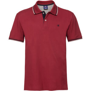 Herren Polo-Shirt Light Pique, dunkelrot, M bei Karstadt Sports Online
