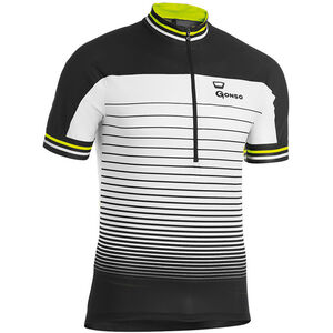 Herren Kurzarm-Radtrikot Reschen, schwarz/weiß, L bei Karstadt Sports Online