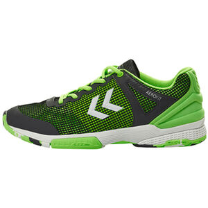 Herren Hallenschuh Aerocharge 180 2.0, schwarz/neongrün, 46 bei Karstadt Sports Online
