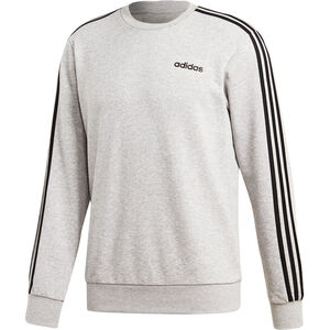 Essentials Sweatshirt "3-Stripes", für Herren, hellgrau meliert, M bei Karstadt Sports Online