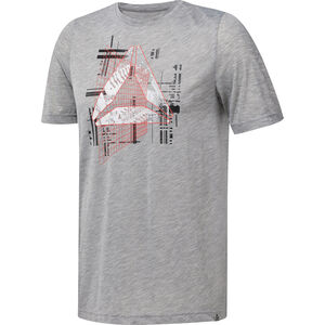 Herren T-Shirt Foundations, hellgrau meliert, L bei Karstadt Sports Online