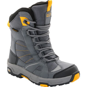 Jungen Texapore Winterstiefel Snow Ride, grau/sonnengelb, 34 bei Karstadt Sports Online