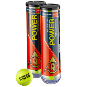 Tennisbälle Power, 2 x 4er Dose bei Karstadt Sports Online