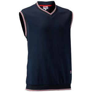 Herren Tennisweste Slipover Classic Paul, marine, L bei Karstadt Sports Online