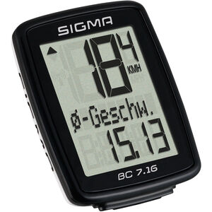 Fahrradcomputer "BC 7.16", Kabel, sieben Funktionen bei Karstadt Sports Online