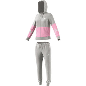 Damen Trainingsanzug Cotton Energize, grau/rosé, XL, , zoom bei Karstadt Sports Online