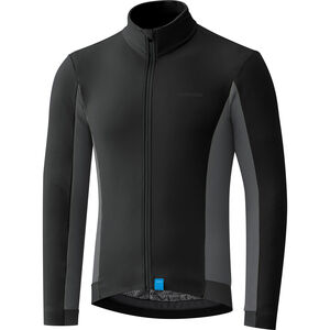 Herren Fahrradjacke Thermal Jersey, schwarz, M bei Karstadt Sports Online