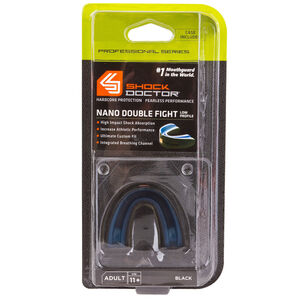 Mundschutz Nano Double Fight, schwarz/blau bei Karstadt Sports Online