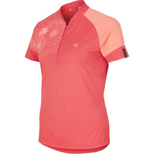 Damen Kurzarm-Radtrikot Caiti, koralle/pfirsich, 38 bei Karstadt Sports Online