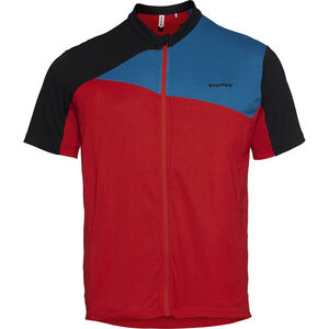 Herren Kurzarm-Radtrikot Paiko, rot/schwarz, 54 bei Karstadt Sports Online
