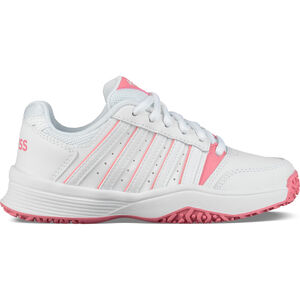 Mädchen Tennisschuh Court Smash, weiß/rosa, 29 1/2 bei Karstadt Sports Online