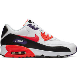 Jungen Sneaker Air Max 90 Leather, weiß/schwarz/rot, 36 1/2 bei Karstadt Sports Online