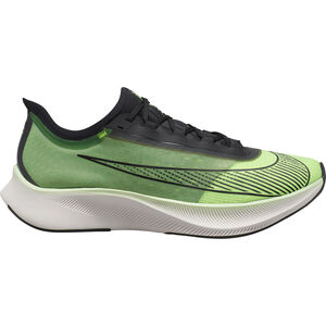 Herren Runningschuh Zoom Fly 3, schwarz/grün, 44 bei Karstadt Sports Online
