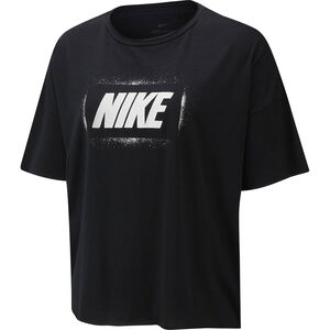 Damen dri-Fit T-shirt, schwarz/weiß, S bei Karstadt Sports Online