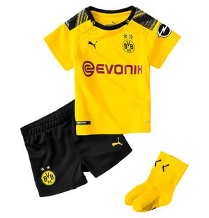 Borussia Dortmund Babykit Home, 3-tlg., mit Socken, 2019/20 bei Karstadt Sports Online