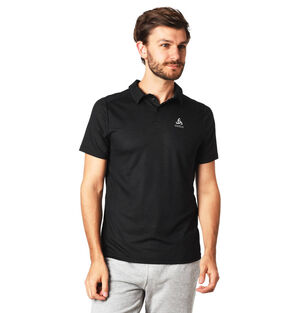 Poloshirt, Kurzarm, schnelltrocknend, UV-Schutz, für Herren, schwarz, L bei Karstadt Sports Online