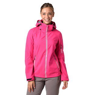 Softshelljacke "SANDY", abnehmbare Kapuze, für Damen, pink, 44 bei Karstadt Sports Online