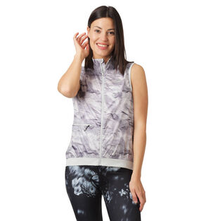 Funktionsweste, leicht, atmungsaktiv, winddicht, für Damen, grau, S bei Karstadt Sports Online