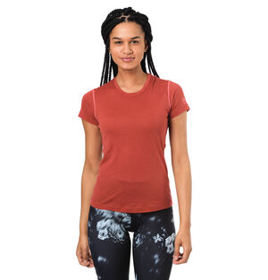 Funktionsshirt, Merinowolle-Anteil, thermoregulierend, für Damen, rost, XXL bei Karstadt Sports Online