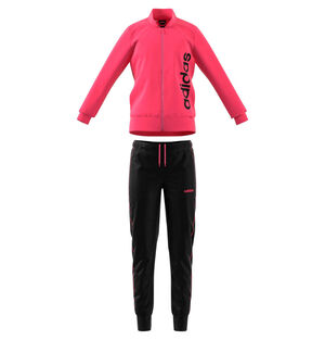 Mädchen Trainingsanzug Essentials, schwarz/pink, 170 bei Karstadt Sports Online