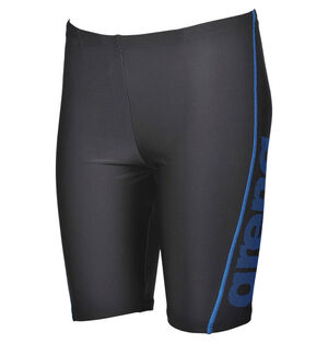 Jungen Badehose Logo Jammer, schwarz/azur, 152 bei Karstadt Sports Online