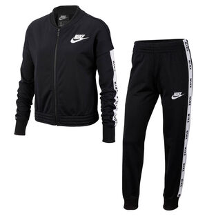 Trainingsanzug, Schriftzug-Logo, für Mädchen, schwarz/weiß, M bei Karstadt Sports Online
