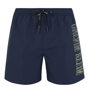Badeshorts, Mesh-Innenslip, Label-Print, Kordelzug bei Karstadt Sports Online