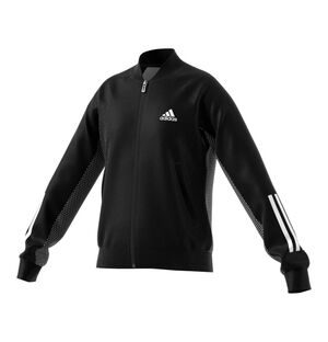 Mädchen Trainingsjacke ID, schwarz, 140 bei Karstadt Sports Online