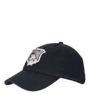 Cap "Tomke", Logo-Patch, Used-Look, jeansblau bei Karstadt Sports Online