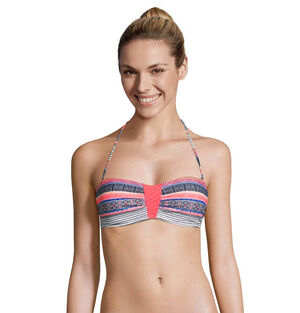 Bikini Oberteil "Rifle", Bandeau, schnelltrocknend, Allover-Print, herausnehmbare Polster bei Karstadt Sports Online