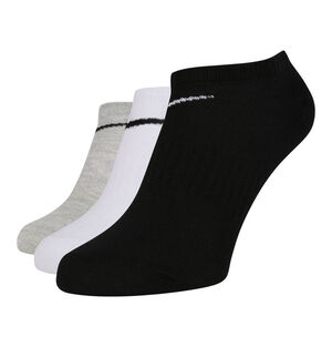 Dri-Fit Sneakersocken, 3er-Pack, Strick, schnelltrocknend, für Herren, weiß/schwarz/grau, XL bei Karstadt Sports Online