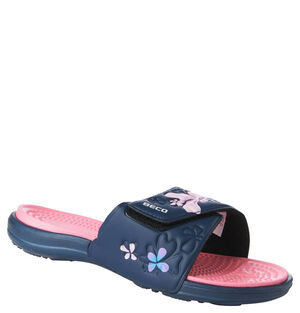 Damen Badesandale, navy/rosa, 38 bei Karstadt Sports Online