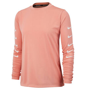Laufshirt "Swoosh 1/2 Zip", für Damen bei Karstadt Sports Online