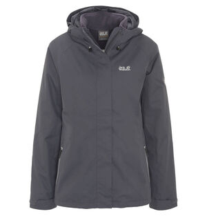 Texapore Outdoorjacke "Terrace", 3-in-1, Kapuze, für Damen, grau, S bei Karstadt Sports Online