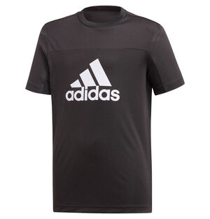 Jungen Climacool T-Shirt Equipment, schwarz/weiß, 164 bei Karstadt Sports Online