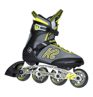Inlineskates "Flight 84 Men", für Herren, grau/gelb, 44 1/2 bei Karstadt Sports Online