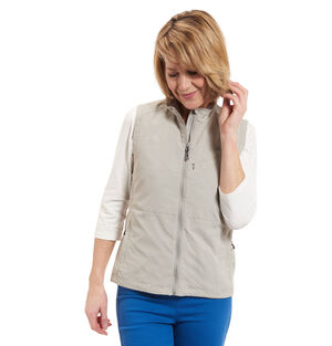 Outdoorweste, verstellbarer Bund, uni, für Damen bei Karstadt Sports Online