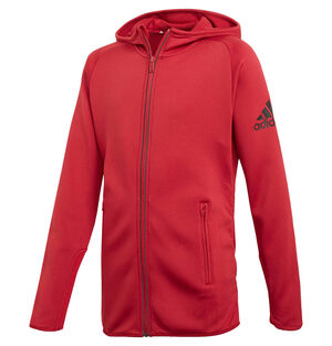 Mädchen Kapuzenjacke, rot, 152 bei Karstadt Sports Online