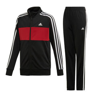 Jungen Trainingsanzug Teberio, schwarz/bordeaux, 140 bei Karstadt Sports Online