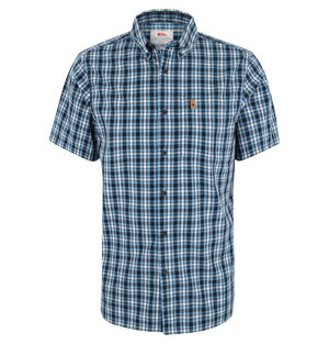 Outdoorhemd "Övik", Regular Fit, schnelltrocknend, kühlend, kariert, für Herren, blau, M bei Karstadt Sports Online