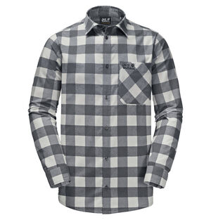 Hemd "Red River", Langarm, Karo, für Herren, 7063 ebony, XL bei Karstadt Sports Online