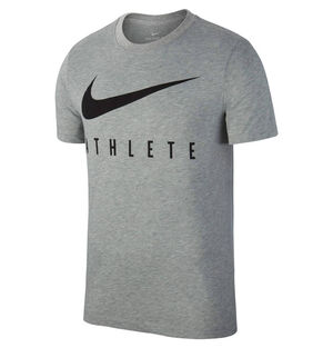 Dri-FIT® T-Shirt, Logo-Print, schweißableitend, für Herren, grau, M bei Karstadt Sports Online