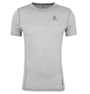 Wäsche-Shirt, Thermoregulation, Merinowolle-Anteil, für Herren, grau meliert, L bei Karstadt Sports Online