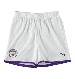 Heimshorts Manchester City, 2019/20, für Kinder, weiß/lila, 140 bei Karstadt Sports Online